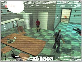 Wejdź po schodkach i skieruj się do pokoju po prawej stronie korytarza - Press Coverage (1) | Scena 15 | Manhunt - Manhunt - poradnik do gry