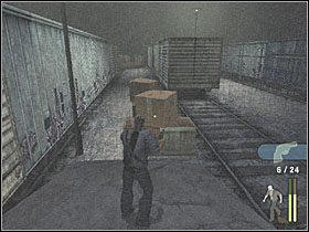 Teraz idź mniej więcej środkiem, aż dojdziesz do przejścia na następny teren - Trained to Kill (2) | Scena 17 | Manhunt - Manhunt - poradnik do gry