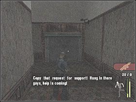 W pomieszczeniu po prawej znajdziesz przycisk, którym wyłączysz wszystkie kamery - Key Personnel (2) | Scena 19 | Manhunt - Manhunt - poradnik do gry