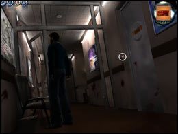 Po wyjściu z poprzedniego pokoju pójdź prosto i otwórz czerwoną kartą drzwi z prawej - [Szpital] Pokój otwierany czerwoną kartą - Midnight Nowhere - poradnik do gry