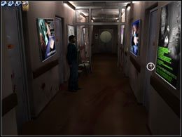 Naprzeciwko pokoju otwieranego kluczem z biurka jest pokój z ciemnią otwierany kluczem zabranym z podłogi biura (a) - [Szpital] Pokój otwierany kluczem z podłogi - Midnight Nowhere - poradnik do gry