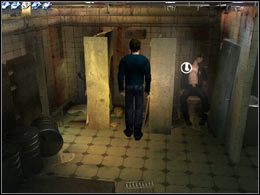 Przejdź do drugiego pomieszczenia i otwórz kabinę - [Policja] Biuro Maslova - Midnight Nowhere - poradnik do gry