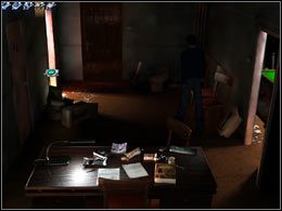 Wpadnij znowu do biura Maslova i wejdź do otwartych drzwi i połóż odciski palców na skanerze - [Policja] Biuro Salami - Midnight Nowhere - poradnik do gry