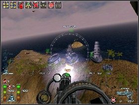 Będąc w powietrzu siądź za karabinem maszynowym i z jego pomocą zniszcz trzy radary wczesnego ostrzegania - 1. Contact cz.1 | Breed - Breed - poradnik do gry