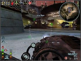 Gdy wóz pancerny wjedzie do wnętrza więzienia, wysiądź i z pomocą karabinu wyeliminuj zagrażających Ci wrogów oraz podwieszane działka - 9. Breakout cz.1 | Breed - Breed - poradnik do gry