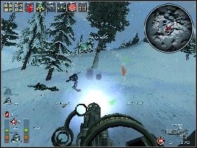 Jednak w końcu wóz pancerny zostanie tak uszkodzony, że będziesz zmuszony z niego wysiąść i pokonać ostatni odcinek drogi pieszo - 10. Snowbird Down | Breed - Breed - poradnik do gry