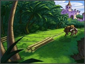 Idź do zakładu fryzjerskiego i pokaż ząb Billowi - [Part II] The Curse gets worse cz.2 | The Curse of Monkey Island - The Curse of Monkey Island - poradnik do gry