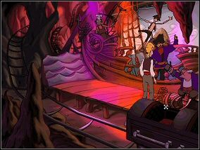 Na trzeciej otwórz lampkę, zdmuchnij płomień i weź olejek - [Part VI] Guybrush kicks Butt once again | The Curse of Monkey Island - The Curse of Monkey Island - poradnik do gry