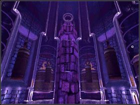 Metodą prób i błędów, posiłkując się zdecydowanie obrazem z Galerii Dni, udało mi się w końcu wysunąć odpowiednio kolumny - 15. Kadish Tolesa cz.6 | Uru Ages Beyond Myst - Uru: Ages Beyond Myst - poradnik do gry