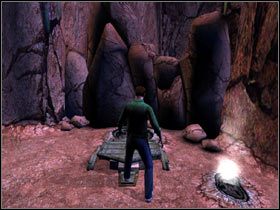 Wróciłem przez mostek i ścieżką na wprost dotarłem do kolejnego włazu - 39. Eder Gira cz.2 | Uru Ages Beyond Myst - Uru: Ages Beyond Myst - poradnik do gry