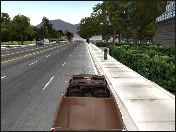 W trakcie gry wielokrotnie zasiądziemy za kierownicą samochodu - Samochody - Porady ogólne - True Crime: Streets Of L.A. - poradnik do gry