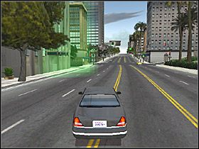 Musisz śledzić limuzynę Chonga, ale nie możesz podjechać za blisko (zostaniesz zauważony), ani za daleko (Chong ucieknie) - International Ties zadania 1-4 - Rozdział 3 - True Crime: Streets Of L.A. - poradnik do gry