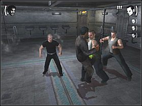 W łaźni czyha na ciebie trzech grubych Rosjan, z którymi musisz się bić - International Ties zadania 5-7 - Rozdział 3 - True Crime: Streets Of L.A. - poradnik do gry