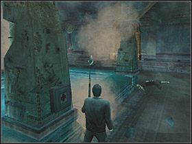 Przeciwnicy wychodzą po 3-4 z korytarzy, więc eliminuj całą grupkę, a później przechodź do przeciwległego rogu - International Ties zadania 5-7 - Rozdział 3 - True Crime: Streets Of L.A. - poradnik do gry