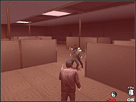 Po chwili z korytarza wybiegnie trzech przeciwników - High-Rise Terror zadania 5-7 - Rozdział 5 - alternatywny - True Crime: Streets Of L.A. - poradnik do gry