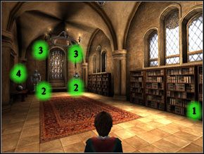 1 - V piętro | Hogwart w Harry Potter i Więzień Azkabanu - Harry Potter i Więzień Azkabanu - poradnik do gry