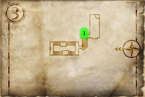 1 - rzuć czar na obraz i czaszkę, która znajduje się za nim (fasolki) - III piętro | Hogwart w Harry Potter i Więzień Azkabanu - Harry Potter i Więzień Azkabanu - poradnik do gry