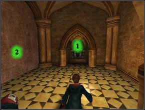 1 - I piętro | Hogwart w Harry Potter i Więzień Azkabanu - Harry Potter i Więzień Azkabanu - poradnik do gry