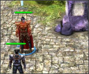 Porozmawiaj z Sartariusem (gdybyś nie pamiętał - stoi tuż obok :-)) - 5.9 [ROZDZIAŁ 1] Icegate Marsh - Pozostałe questy cz.1 | SpellForce Zakon Świtu - SpellForce: Zakon Świtu - poradnik do gry