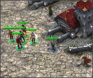 Zgodnie z tym co zostało napisane w oknie zadań musisz porozmawiać z Skarvigiem - 5.11 [ROZDZIAŁ 2] Southern Windwalls cz.1 | SpellForce Zakon Świtu - SpellForce: Zakon Świtu - poradnik do gry