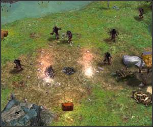 Biegnij za małym wilczkiem, trafisz w końcu do jego rodziców (screen) - 5.11 [ROZDZIAŁ 2] Southern Windwalls cz.2 | SpellForce Zakon Świtu - SpellForce: Zakon Świtu - poradnik do gry