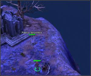 Uwolnij więzionego przez nieumarłych Malicora (stoi na północ od miejsca, w którym przebywał Zihar) - 5.13 [ROZDZIAŁ 2] Greydusk Vale cz.3 | SpellForce Zakon Świtu - SpellForce: Zakon Świtu - poradnik do gry