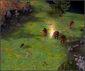 Po zniszczeniu obozu golemów ruszaj dalej - 5.12 [ROZDZIAŁ 2] Stoneblade Mountain cz.2 | SpellForce Zakon Świtu - SpellForce: Zakon Świtu - poradnik do gry