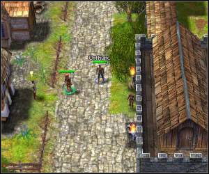 Teraz skieruj swe kroki do Orthanca, jest na południowym-wschodzie (przy murze) - 5.14 [ROZDZIAŁ 2] Howling Mounds cz.3 | SpellForce Zakon Świtu - SpellForce: Zakon Świtu - poradnik do gry