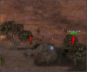 Będziesz musiał wyeliminować dość silną grupę złożoną z magów, kilku zwykłych wojowników i gryfa - 5.16 [ROZDZIAŁ 2] Godwall cz.3 | SpellForce Zakon Świtu - SpellForce: Zakon Świtu - poradnik do gry