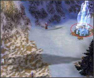 Po raz pierwszy spotkasz tu lodowe czarodziejki, wpadniesz też na kilka wieżyczek, które doskonale powinieneś już znać - 5.20 [ROZDZIAŁ 3] Frost Marsh cz.2 | SpellForce Zakon Świtu - SpellForce: Zakon Świtu - poradnik do gry