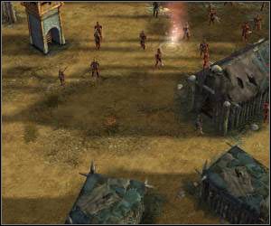 Kieruj się cały czas na górę trzymając przy tym południowego klifu - 5.16 [ROZDZIAŁ 2] Godwall cz.2 | SpellForce Zakon Świtu - SpellForce: Zakon Świtu - poradnik do gry