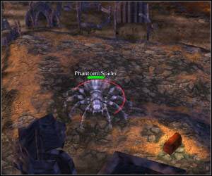 Na charakterystycznym wzgórzu na płd-wsch od portalu odnajdziesz ostatniego pająka potrzebnego do zaliczenia questu z jedwabiem - 5.17 [ROZDZIAŁ 2] Mulandir cz.2 | SpellForce Zakon Świtu - SpellForce: Zakon Świtu - poradnik do gry