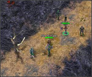 Porozmawiaj z Flintem, dowiesz się o mających tu miejsce działaniach wojennych - 5.18 [ROZDZIAŁ 2] Farlorns Hope cz.1 | SpellForce Zakon Świtu - SpellForce: Zakon Świtu - poradnik do gry