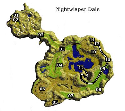 01 - miejsce startu - 5.22 [ROZDZIAŁ 3] Nightwhisper Dale - Mapa | SpellForce Zakon Świtu - SpellForce: Zakon Świtu - poradnik do gry