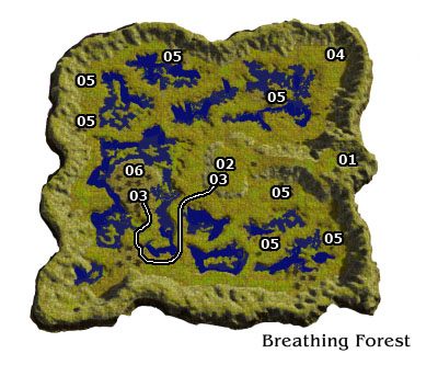 01 - miejsce startu - 5.23 [ROZDZIAŁ 3] Breathing Forest - Mapa | SpellForce Zakon Świtu - SpellForce: Zakon Świtu - poradnik do gry