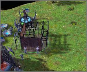 Przyzwij kolejnych robotników i postaw małe centrum dowodzenia (small HQ) - 5.22 [ROZDZIAŁ 3] Nightwhisper Dale cz.3 | SpellForce Zakon Świtu - SpellForce: Zakon Świtu - poradnik do gry