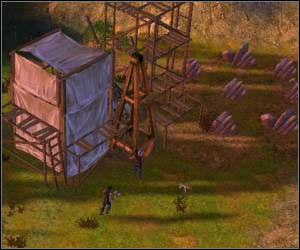 Wyślij robotników w trzy miejsca, dzięki którym powiększysz swój stan surowców - 5.2 [PROLOG] TUTORIAL cz.3 | SpellForce Zakon Świtu - SpellForce: Zakon Świtu - poradnik do gry