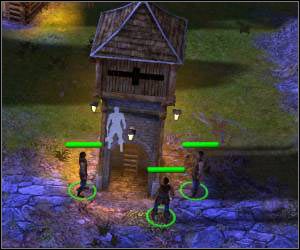 Po kilku chwilach będziesz mógł dobudować dwie kolejne chatki: myśliwego oraz zwiększającą maksymalny dopuszczalny limit populacji chłopów, którą będę nazywał małym centrum dowodzenia (small main hut) - 5.2 [PROLOG] TUTORIAL cz.3 | SpellForce Zakon Świtu - SpellForce: Zakon Świtu - poradnik do gry