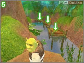 3 - [POZIOM 01] Shreks Swamp cz.1 | Shrek 2 The Game - Shrek 2: The Game - poradnik do gry