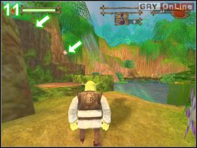 3 - [POZIOM 01] Shreks Swamp cz.2 | Shrek 2 The Game - Shrek 2: The Game - poradnik do gry
