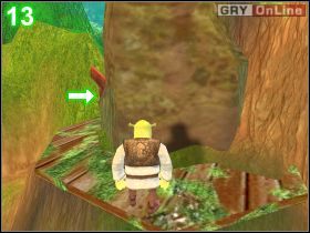 4 - [POZIOM 01] Shreks Swamp cz.2 | Shrek 2 The Game - Shrek 2: The Game - poradnik do gry