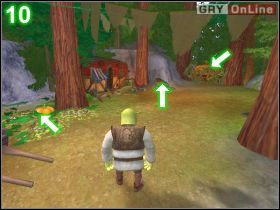 Tutaj czeka cię zapis gry - [POZIOM 06] Shrek Rescues Donkey cz.2 | Shrek 2 The Game - Shrek 2: The Game - poradnik do gry