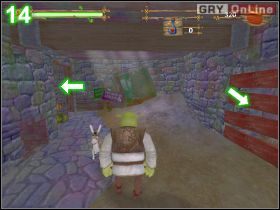 Biegnij dalej i przed grzybami zatrzymaj się - [POZIOM 06] Shrek Rescues Donkey cz.2 | Shrek 2 The Game - Shrek 2: The Game - poradnik do gry