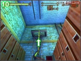 Strzałki na obrazku [9] pokazują przeciwników - [POZIOM 07] Steal The Potion cz.2 | Shrek 2 The Game - Shrek 2: The Game - poradnik do gry