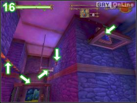 Teraz biegnij do rozwidlenia i pójdź ominiętą odnogą - [POZIOM 07] Steal The Potion cz.2 | Shrek 2 The Game - Shrek 2: The Game - poradnik do gry