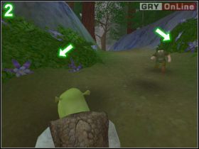 Po lewej masz automat - pokazany na obrazku [1] - [POZIOM 11] Rat Attack cz.1 | Shrek 2 The Game - Shrek 2: The Game - poradnik do gry