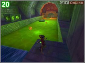 Po prawej na obrazku [19] widzisz automat - [POZIOM 13] Poos n Boots Escapes Prison cz.3 | Shrek 2 The Game - Shrek 2: The Game - poradnik do gry