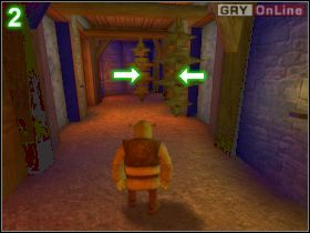 Biegnij przed siebie, do wróżki pokazanej na obrazku [1] - zapiszesz grę - [POZIOM 10] The Mine cz.1 | Shrek 2 The Game - Shrek 2: The Game - poradnik do gry