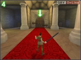 Teraz wróć się i idź w lewo - zrób to samo, co poprzednio - [POZIOM 16] The Final Battle cz.1 | Shrek 2 The Game - Shrek 2: The Game - poradnik do gry