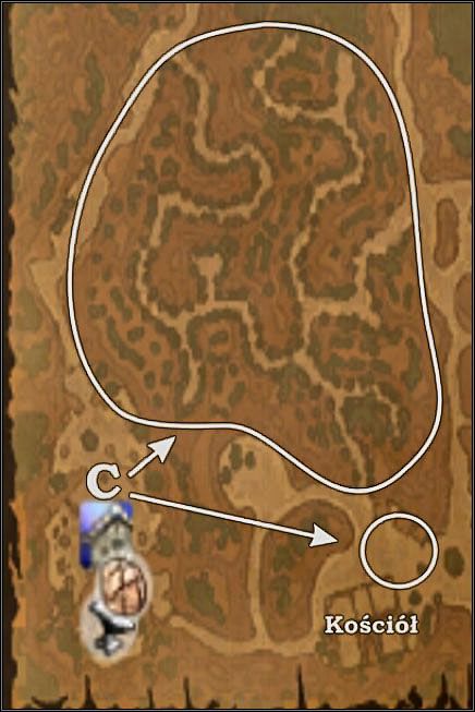 Rysunek 12. Misje, które otrzymasz w punkcie C nie wymagają dalekich wypraw. - [Misja 4] Victory in Tourelles cz.2 | Joanna dArc - Joanna dArc - poradnik do gry